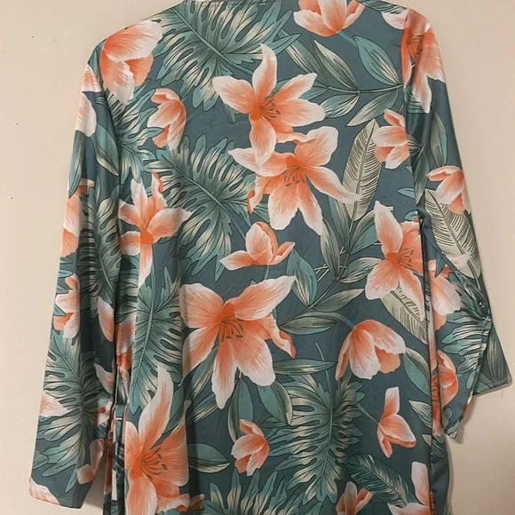 Tropical print duster - Picture 4 of 4